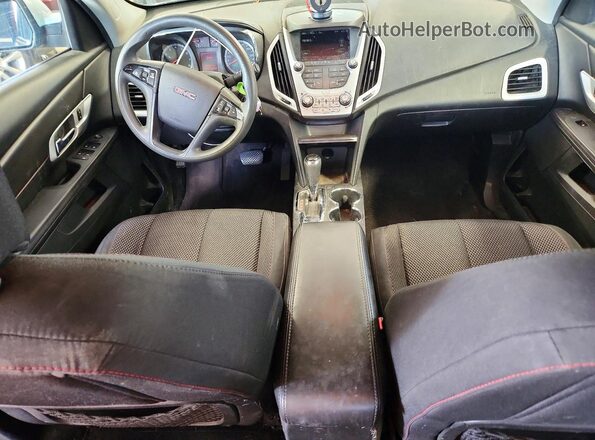 2GKALMEKXG6108077 2016 GMC TERRAIN Black Вид панелі приладів