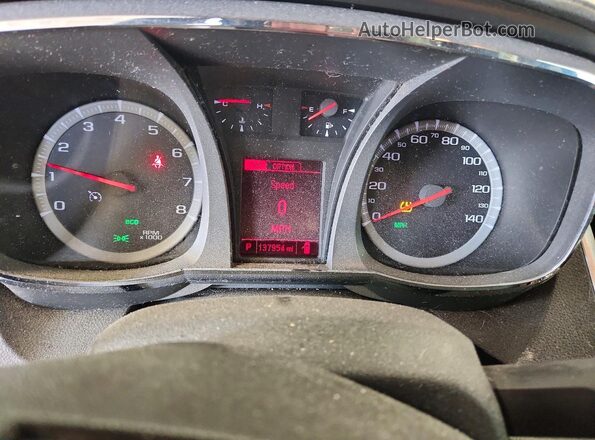 2GKALMEKXG6108077 2016 GMC TERRAIN Black Вид щитка приладів