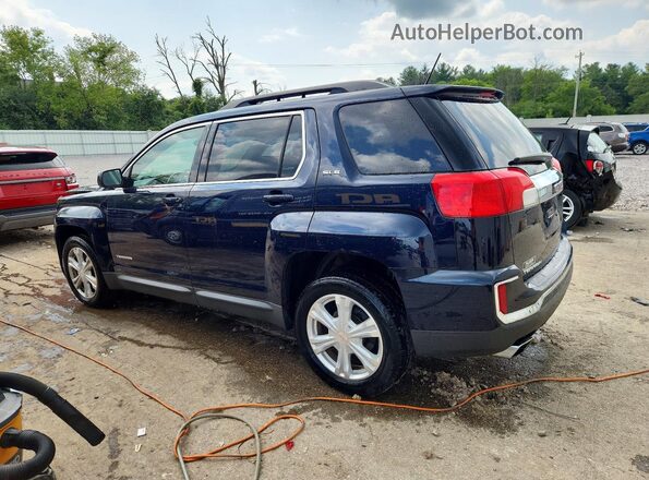 2GKALNEK5H6312003 2017 GMC TERRAIN Синий Задняя левая четверть