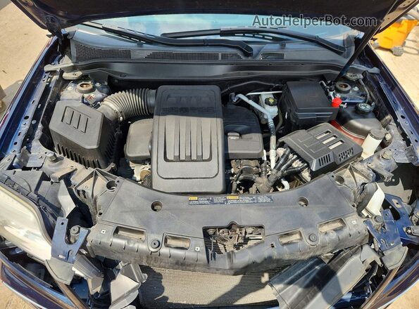 2GKALNEK5H6312003 2017 GMC TERRAIN Синий Вид подкапотного пространства