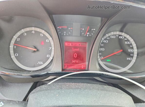2GKALNEK5H6312003 2017 GMC TERRAIN Синий Вид щитка приборов