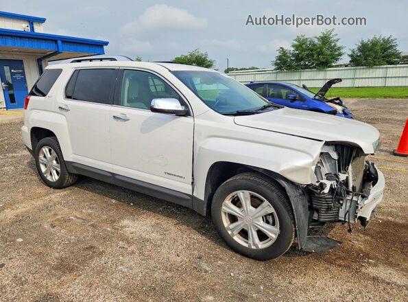 2GKALPEK0G6232554 2016 GMC TERRAIN White Delantero derecho