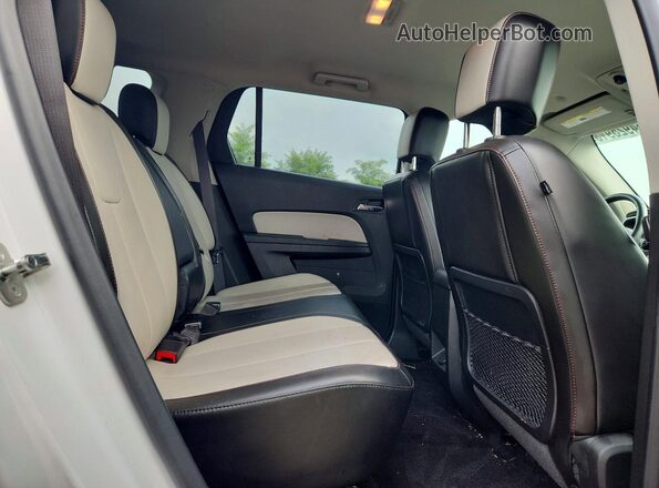 2GKALPEK0G6232554 2016 GMC TERRAIN White Vista interior trasera