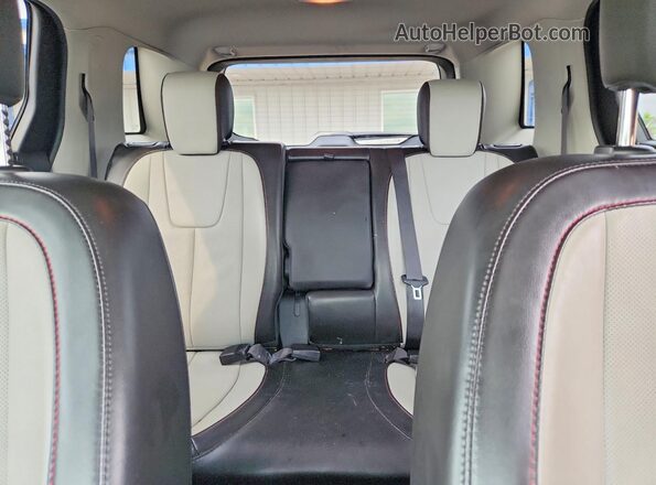 2GKALPEK0G6232554 2016 GMC TERRAIN White Vista de los asientos traseros