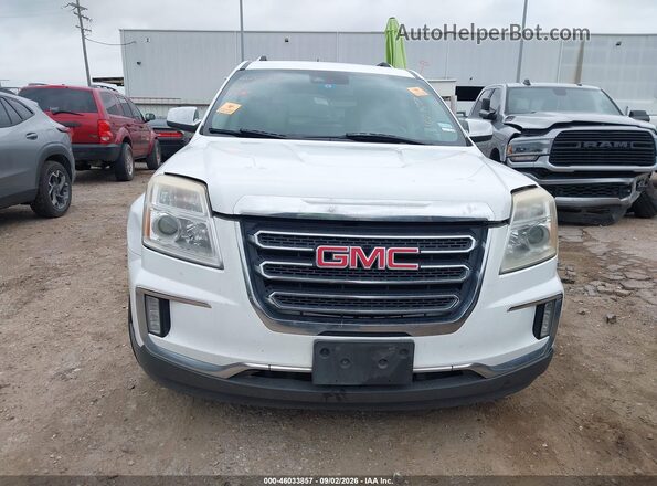 2GKALPEK0G6337823 2016 GMC TERRAIN White Instrument cluster view
