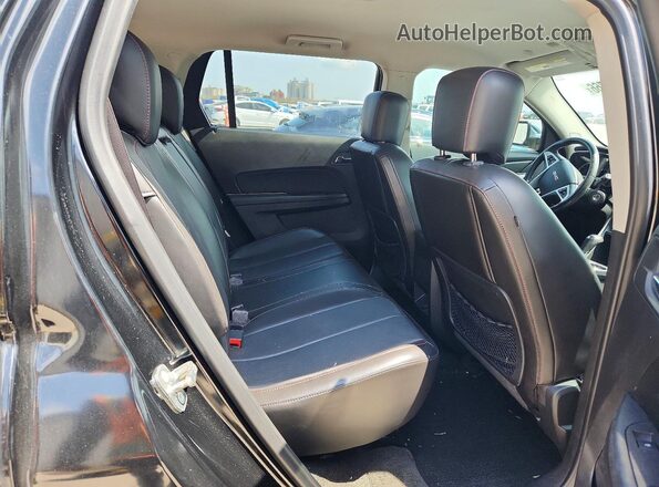 2GKALPEK4H6105422 2017 GMC TERRAIN Black უკანა სალონის ხედი