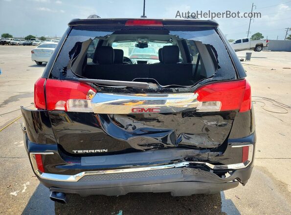 2GKALPEK4H6105422 2017 GMC TERRAIN Black უკანა ხედი