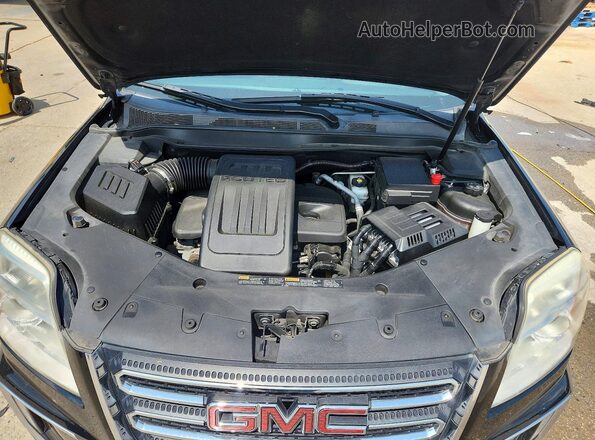 2GKALPEK4H6105422 2017 GMC TERRAIN Black ძრავის განყოფილების ხედი