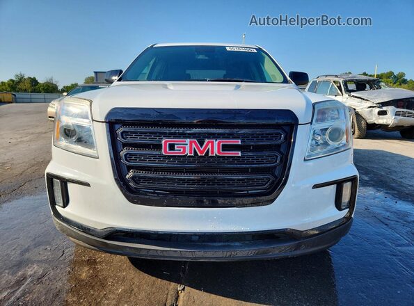 2GKALPEK4H6141885 2017 GMC TERRAIN White Vista frontal