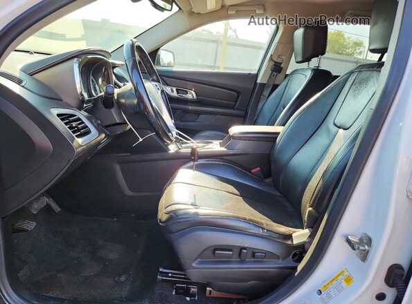 2GKALPEK4H6141885 2017 GMC TERRAIN White Vista interior delantera
