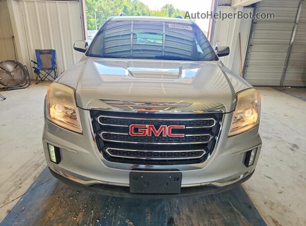2GKALPEK7G6145668 2016 GMC TERRAIN Silver Вид спереду