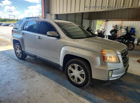 2GKALPEK7G6145668 2016 GMC TERRAIN Silver Передня права чверть