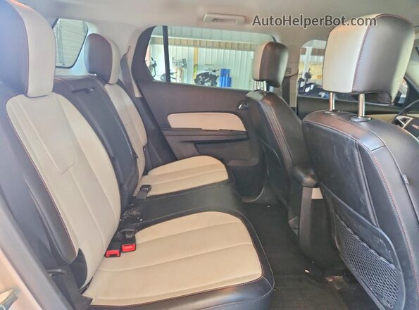 2GKALPEK7G6145668 2016 GMC TERRAIN Silver Вид задніх сидінь