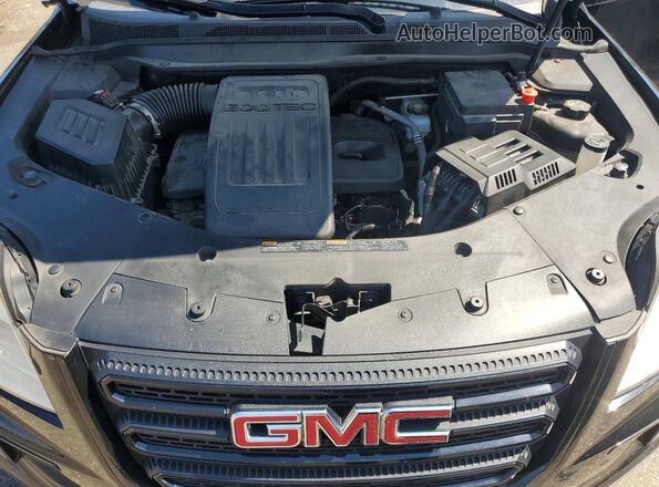 2GKALPEK8H6279381 2017 GMC TERRAIN Черный Вид подкапотного пространства