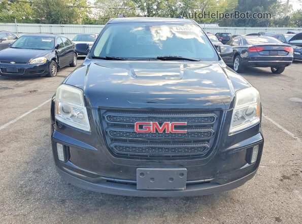 2GKALPEK8H6279381 2017 GMC TERRAIN Черный Вид спереди
