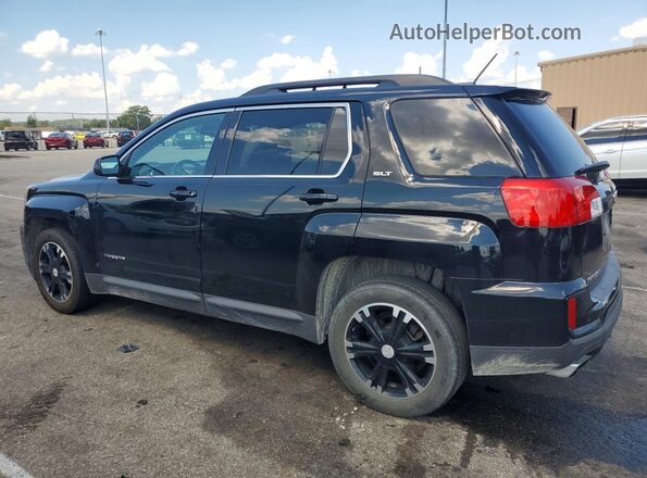 2GKALPEK8H6279381 2017 GMC TERRAIN Черный Задняя левая четверть