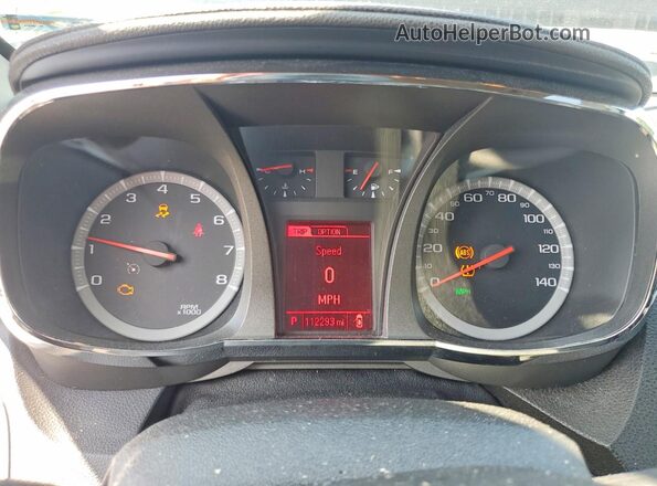 2GKALPEK8H6279381 2017 GMC TERRAIN Черный Вид щитка приборов
