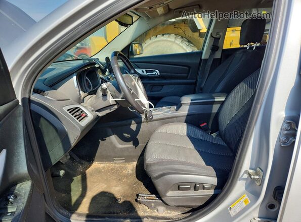 2GKFLNE36H6131670 2017 GMC TERRAIN Silver Вид салону спереду