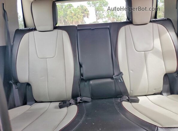 2GKFLPE39G6169548 2016 GMC TERRAIN Бордовый Вид задних сидений