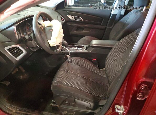 2GKFLSEK0H6226232 2017 GMC TERRAIN Red Widok wnętrza z przodu