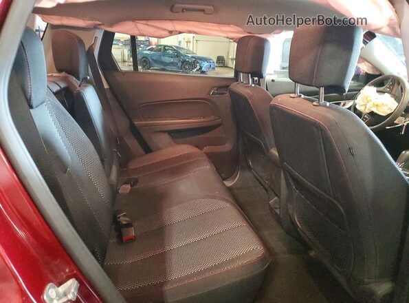 2GKFLSEK0H6226232 2017 GMC TERRAIN Red Widok wnętrza z tyłu