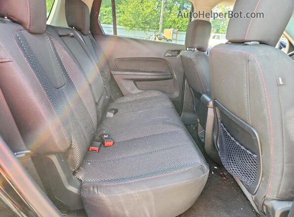 2GKFLSEK7H6100093 2017 GMC TERRAIN Black Vista interior trasera