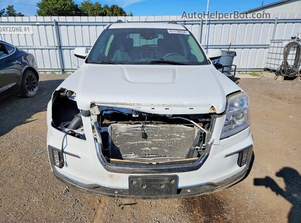 2GKFLTEK2H6168355 2017 GMC TERRAIN White Вид спереду