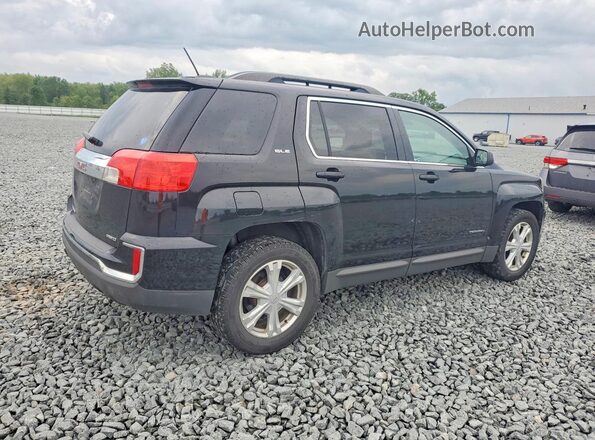 2GKFLTEK2H6242888 2017 GMC TERRAIN Black Trasero derecho