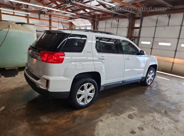 2GKFLTEK8H6278083 2017 GMC TERRAIN White Trasero derecho