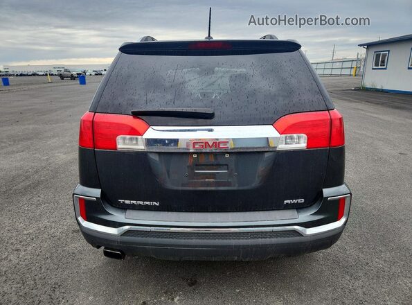 2GKFLUEK7H6328946 2017 GMC TERRAIN Charcoal უკანა ხედი