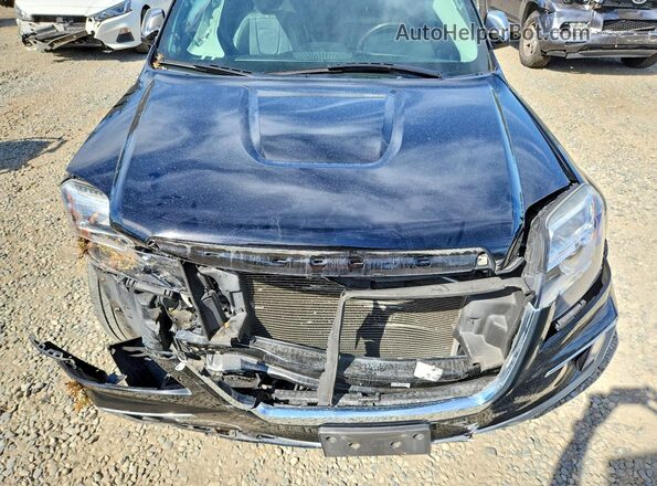 2GKFLVE36H6146833 2017 GMC TERRAIN Black ძრავის განყოფილების ხედი