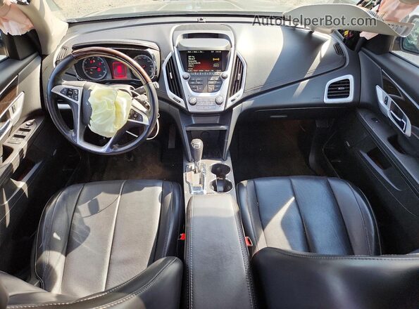2GKFLVE36H6146833 2017 GMC TERRAIN Black წინა პანელის ხედი