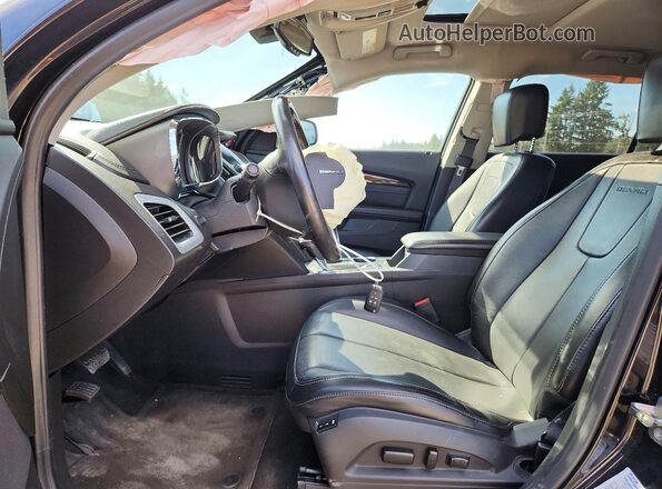 2GKFLVE36H6146833 2017 GMC TERRAIN Black წინა სალონის ხედი