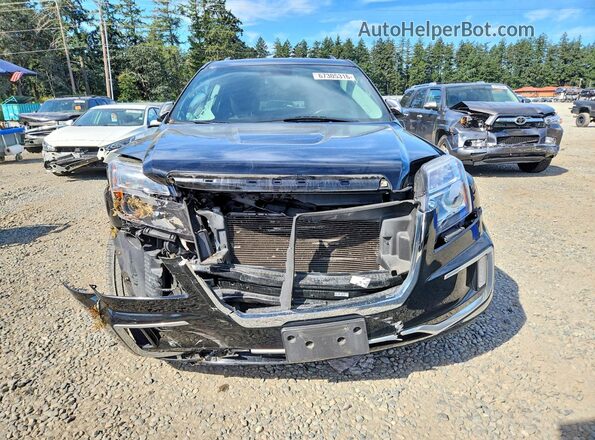 2GKFLVE36H6146833 2017 GMC TERRAIN Black წინა ხედი