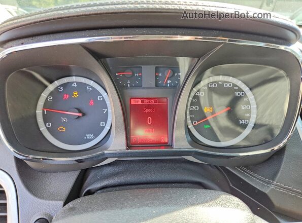 2GKFLVE36H6146833 2017 GMC TERRAIN Black ხელსაწყოთა პანელის ხედი
