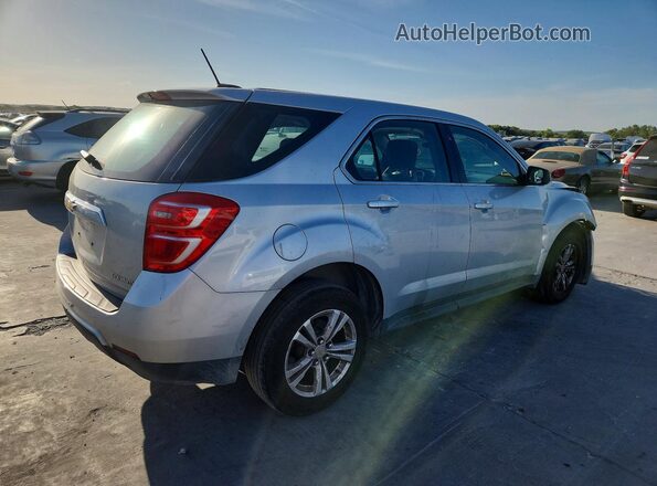 2GNALBEK1G6252172 2016 CHEVROLET EQUINOX Silver Հետևի աջ