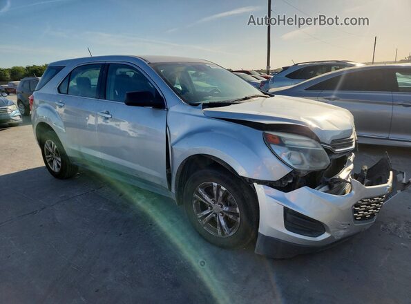 2GNALBEK1G6252172 2016 CHEVROLET EQUINOX Silver Առջևի աջ