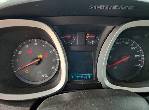 2GNALBEK1G6252172 2016 CHEVROLET EQUINOX Silver Սարքավորումների վահանակի տեսք