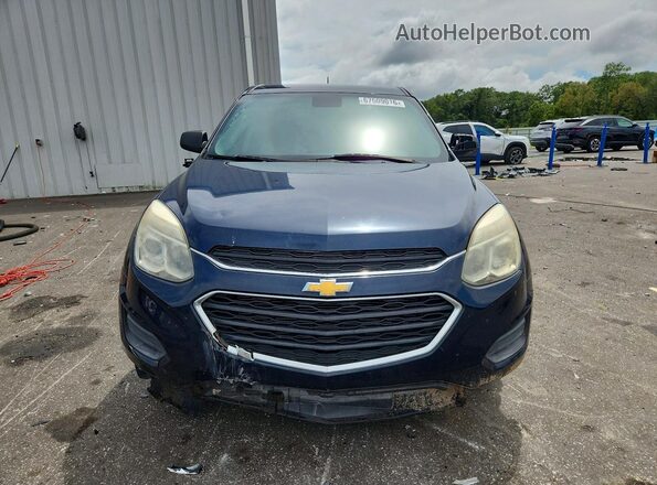 2GNALBEK2H1503599 2017 CHEVROLET EQUINOX Синий Вид спереди
