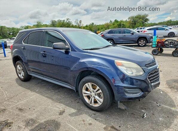 2GNALBEK2H1503599 2017 CHEVROLET EQUINOX Синий Передняя правая четверть