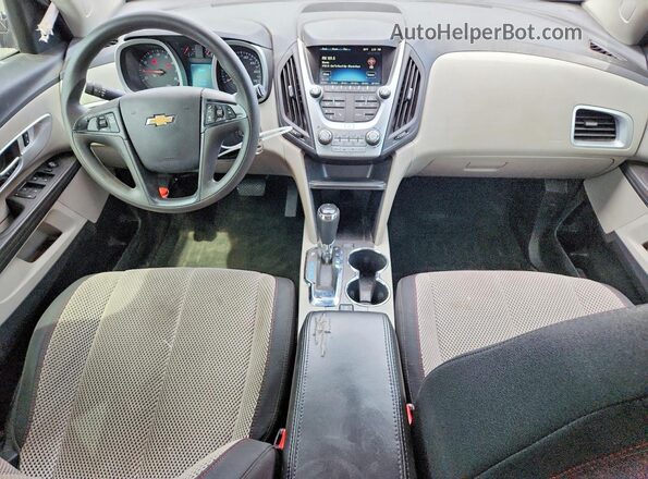 2GNALBEK2H1503599 2017 CHEVROLET EQUINOX Синий Вид панели приборов