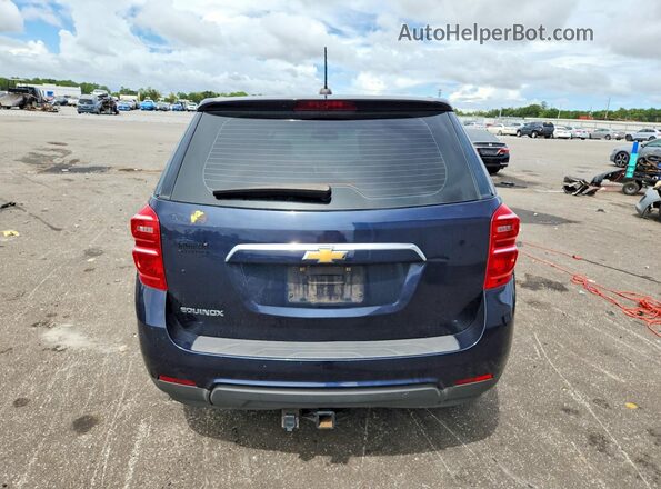 2GNALBEK2H1503599 2017 CHEVROLET EQUINOX Синий Вид сзади