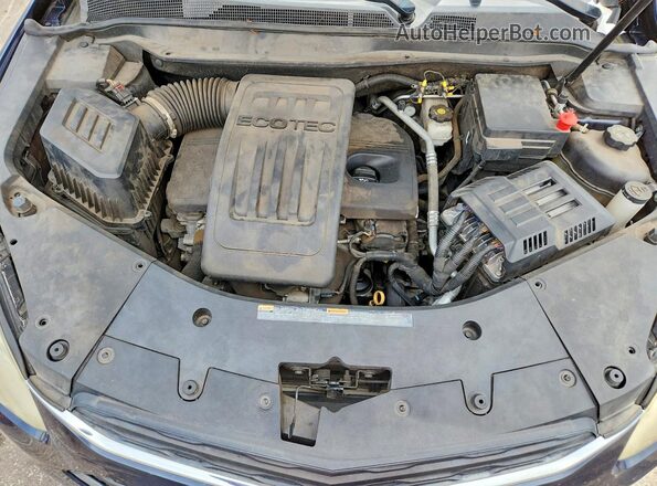 2GNALBEK2H1503599 2017 CHEVROLET EQUINOX Синий Вид подкапотного пространства