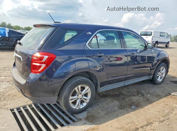 2GNALBEK2H1578464 2017 CHEVROLET EQUINOX Blue Rear right