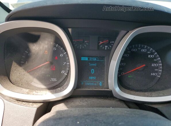 2GNALBEK2H1578464 2017 CHEVROLET EQUINOX Blue Instrument cluster view
