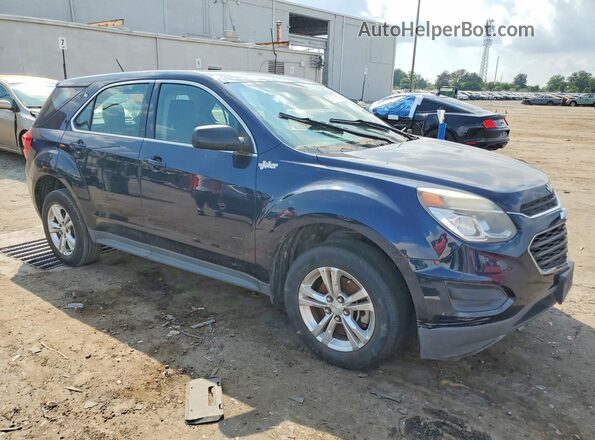 2GNALBEK2H1578464 2017 CHEVROLET EQUINOX Blue Front right