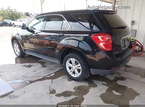 2GNALBEK3H1602657 2017 CHEVROLET EQUINOX Черный Задняя левая четверть