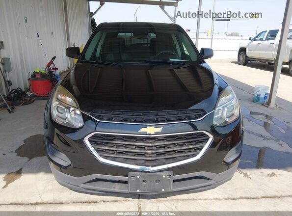 2GNALBEK3H1602657 2017 CHEVROLET EQUINOX Черный Вид спереди