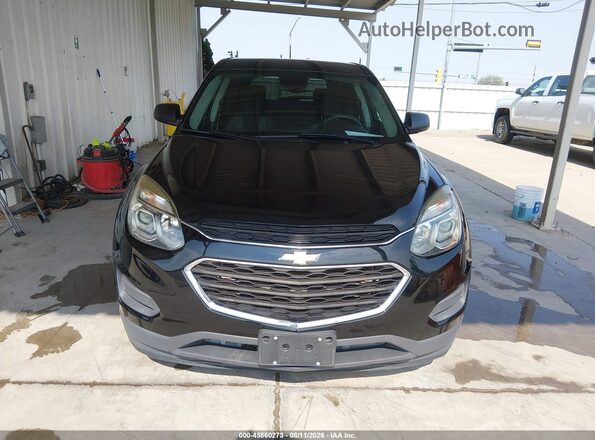 2GNALBEK3H1602657 2017 CHEVROLET EQUINOX Черный Вид щитка приборов