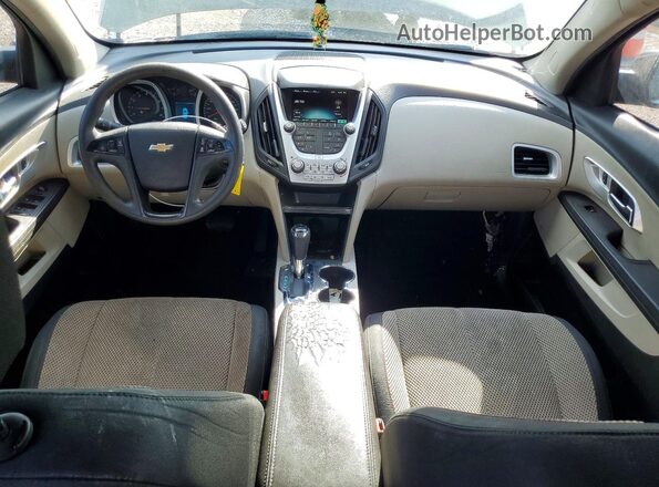 2GNALBEK4H1572553 2017 CHEVROLET EQUINOX Gray Вид панелі приладів